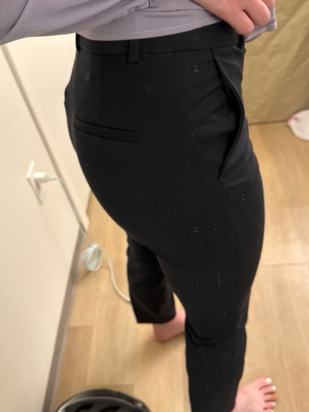 BUNDLE Women’s Navy & Black Slim Dress Pants